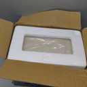 Frebeauty Acrylic Jewelry Organizer Earring Organizer Box with 5 Drawers Earring Holder Organizer with Velvet Trays Clear Jewelry Box for Women Earring Display for Rings Studs(Beige)