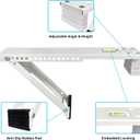 Foozet Window Air Conditioner Support Bracket , Window AC Bracket Light Duty , Window AC Support Up to 85 lbs