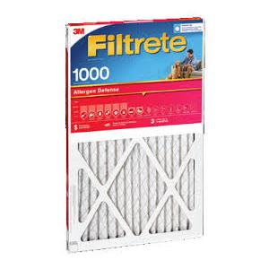 Filtrete Allergen Defense Air Filter, 16" x 20" x 1"