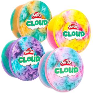 Play-Doh Scented Cloud Slime for Kids, 4-Pack Variety, Popular Toys, Gifts and Party Favors