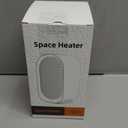 Space Heater, Portable Small Heaters for Indoor Use, Electric Desk Heater with Overheat and Tip-Over Protection, Mini Personal Heaters for Home Office Workspace,Black (Blue)