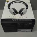 Alienware Tri-Mode Wireless Gaming Headset AW725H - Wired/Wireless, Bluetooth 5.3, Audio Output - 20 Hz, Mini-Phone (3.5mm), Battery Talk Time Up to 55 Hrs (Bluetooth), Lunar Light