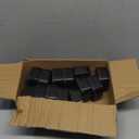 20 Pack Stackable Furniture Risers, 1.38" Bed Risers Desk Leg Risers, Black Stackable Square Bed Lifts Risers, Heavy Duty Square Furniture Raising Blocks for Couch/Table/Desk/Chair/Sofa/Cabinet