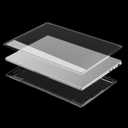 Batianda Crystal Clear Case for ASUS ZenBook 14 OLED 2024 2025 (Model UX3405M / UX3405C), Transparent Hard Shell Laptop Cover, Ultra Thin Anti-Scratch Protective Skin - Clear