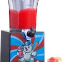 VEVOR Slushie Machine for Home, 34oz Tank Home-use Margarita Machine, Smoothie Frozen Drink Maker with Food-grade Materials, Slushy Machine for Home DIY, Kids' Parties, Black