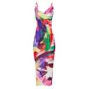 Women's Spring Cowl Neck Dress Sexy Strap Shoulder Pleated Maxi Dresses Summer Wedding Guest Dresses XL