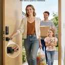 Philips WiFi Smart Door Lock with Handle, Built-in WiFi App Remote Control, Keyless Entry Door Locks for Front Door, Smart Deadbolt Auto Lock, Support Alexa & Google, IP54 Waterproof, Matte Black