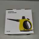 Handheld Steam Cleaner - High Pressure Steam Cleaner for Home, Multi-Functional Cleaning Tools for Kitchen, Bathroom, Couch, Car. Portable Steamer Makes Housework Easier (Yellow)