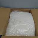 Talalay Latex Pillow, Soft Natural Latex Foam Pillow for Sleeping, Bed Pillow for Back, Side and Stomach Sleeperswith Removable Cotton Cover, Helps Relieve Shoulder and Neck Pain (Standard)