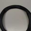 Leather Car Steering Wheel Cover Sports Style Compatible For Mazda 3 5 6/SKYACTIV/Axela/Atenza MX5 BT50 CX30 CX5 CX7 CX8 CX9 RX7 RX8(Leather Black line)