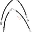 TRQ Brake Hose Set Compatible with 2015-2019 Subaru Legacy