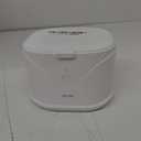 BCOM Jewelry Cleaner, Retainer Cleaner Ultrasonic Machine 46kHz, Ultrasonic Jewelry Cleaner 2-in-1 Professional Portable Dental Jewelry Pod Deep Cleaning for Jewelry, Dental, Mouth Guard, Watch, Ring (White)