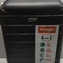 Wrangler Smart Luggage Set with Cup Holder, USB Port and Phone Holder, Black, 2 Piece Set