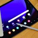 Tab S10 Plus/S10 Ultra S Pen Compatible with Samsung Galaxy Tab S10+ Plus | Tab S10 Ultra All Versions,Tab S10 Stylus Pen (WithBluetooth), 4,096 Pressure Levels with 5pcs Tips (Gray)