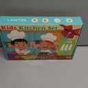 Kids Knife Set for Real Cooking 15 Pieces Montessori Kitchen Toys for Toddlers Children Safe Knives Cooking Cutting Sets Kids Cooking Set Real for Kids Toddler Toys