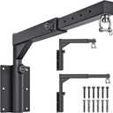 Dolibest Wall Mount Heavy Bag Hanger, Heavy Duty Punching Bag Hanger, Adjustable Boxing Bag Hanger Stand for Home Gym Indoor Outdoor, (800 LB Capacity)