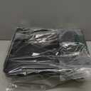 Kitsure Dish Drying Rack for Kitchen Counter, Stainless Steel Sink Organization and Storage Essentials with Cutlery Holder, Home and Appartment Decor, 12''W x 15.5''L, Black