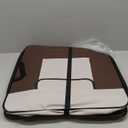 DONORO Dog Kennels and Crates for Medium Dogs, Portable Pop Up Indoor Pet Cage with Sturdy Wire Frame, Collapsible Travel Crate Soft Sided Cat Bag Escape Proof (Brown, 32.0" L x 21.0" W x 26.0" H)