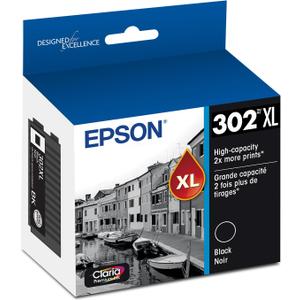 EPSON 302 Claria Premium Ink High Capacity (T302XL020-S) Works with Expression XP-6000 XP-6100