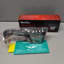 Brigii 4-in-1 Knife Sharpener, Kitchen Knife Accessories for Ceramic Knives, Steel Knives and Scissors, Aiding in Repair, Restoration, and Polishing of Blades (Black+Red)