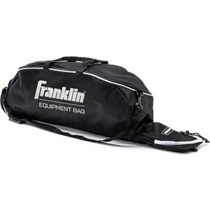 Franklin Sports Youth Baseball + Softball Bat Bag - Boys + Girls Tee Ball, Softball + Baseball Bag for Kids (Black, One Size)