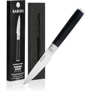 Babish High-Carbon 1.4116 German Steel Cutlery, 3.5 Inch Paring Kitchen Knife