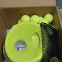 Automatic Dog Ball Launcher, Dog Ball Thrower Machine with 10-30Ft 3 Launching Distance, Interactive Toys for Small Dogs Indoor & Outdoor with 15 Mini Tennis Balls-2 Inch Light Green