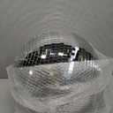 16 Inch Disco Ball Mirror Ball Hanging Party Decor DJ Club Stage Bar Wedding, Silver