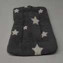 Mora Pets Cat Bed for Indoor Cats Washable Dog Crate Pad Cute Star Dog Bed Mat for Small Dogs Pet Kennel Pad for Cage Soft Flat Puppy Kitten Cushion Sleeping Anti-Slip Grey 22 x 13