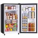 DUMOS 3.2 Cu.Ft Mini Fridge with Freezer, Single Door Small Refrigerator