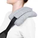Upgrade Neck Pad Strap Cushion Pillow for Arm Sling Comfort Shoulder Support Pad,Pacemaker Pillow Chemo Port Pillows for Mastectomy,Open Heart Surgery Recovery Gifts Post Surgery(Light Gray)