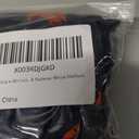 UNICOMIDEA Men Swim Trunks with Compression Liner 9 Inch Long Board Shorts (Medium, A2 Deep Grey Red)