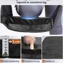 Walker Knee Sling, Adjustable Knee Rest with Padding for Surgery Recovery, Alternative to Crutches & Knee Scooters for Non Weight Bearing, Walker Accessories for Ankle/Foot Injuries