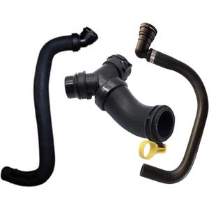 FZJDSD Upper Radiator Hose Y-Connector Lower Degaus DR3Z-8566-A CL3Z-8260-A BL3Z-8C350-A Compatible with Ford F-150 5.0L 2011 2012 2013 2014 2015 2016 2017 2018 2019 2020