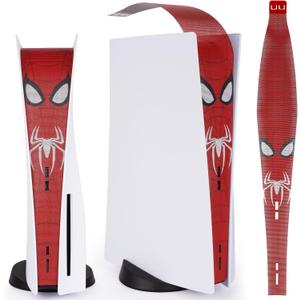 Dust Net Compatible with PS5 Console Dust Cover Protects PlayStation 5 from Dust, Lint, & Hair, Easy Hand Wash & Eco-Friendly (Spider Net)