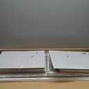 OLIXIS Dresser for Bedroom, 9 Storage Drawers, Wide Fabric Closet Chests Organizer Tower Furniture, TV Stand with Wooden Top Metal Frame for Clothes, Living Room, Hallway, Entryway, Classic White