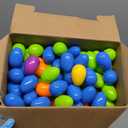 300pcs Bulk Prefilled Easter Eggs with Toys – Filled Easter Eggs for Kids, Pre Filled Easter Eggs Bulk, Stuffed Easter Eggs with Toys for Easter Egg Hunt Supplies, Basket Stuffers & Classroom Prizes