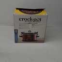 6-Quart Manual Slow Cooker, Red Stainless Steel, Enjoy Healthy, Delicious Meals Without Cleaning Up More Than One Pot