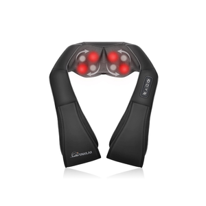 Snailax Shiatsu Neck and Back Massager with Heat, Neck and Shoulder Massager, Deep Kneading Electric Massage Pillow for Shoulder, Back, Leg Muscle for Home & Office, Gifts for Dad