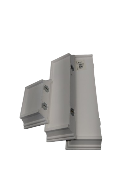 Wall Ledge and Shelf, Set of 3, White