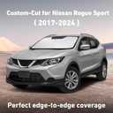 EcoNour Windshield Sunshade Compatible for Nissan Rogue Sport 2017-2022 2023 2024, Sun Visor for Front Windshield & Window Sun Shade Cover, UV Heat Blocker & Protector, Car Accessories