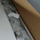 TODOLUZ 3-Lights Vanity Bath Light with Opal White Glass Shades, Modern Bathroom Lighting Over Mirror Brushed Nickel for Kitchen Hallway Bedroom Foyer