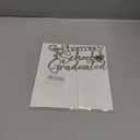 Pharmacy School Graduated Cake Topper, Congrats Pharmacist, Pharmacy School Graduation Party Decorations Silver Glitter