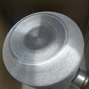 JSD 2.9 Gallons 8" x14" Aluminum Spun Round Gas Tank Fuel Cell Tank Center Fill 1/4" NPT Outlet