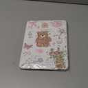 Feams Case for iPad A16 11th Generation 11 Inch 2025, iPad 10th Generation 10.9 Inch 2022 Case Clear Back Cover with Pencil Holder & Auto Sleep, Cute Girls' Daily