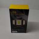 30W Rechargeable Work Light, 3000 Lumen Magnetic Work Light Battery Powered, Waterproof Portable Cordless Job Site Lighting for Construction Site, Workshop, Garage, Camping, and Car Repairing