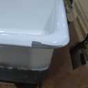 KOHLER Iron/Tones 33" Top-/Undermount Kitchen Sink, Single Bowl Kitchen Sinks, K-5707-0, White