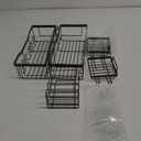 5 Pack Shower Caddy Shelf Bath Storage Holder Organizer Rack Bathroom Basket NEW Gray