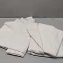 Joydeco Linen Curtains 120 inch Length 2 Panel Set, Light Filtering Curtain for Living Room Bedroom, 52 inch Wide Drapes with Rod Pocket Back Tab