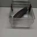 BINO | Plastic Storage Bins, Large | THE HANDLER COLLECTION | Multipurpose Organizer Bins | Kitchen Pantry Organizers and Storage | Clear Containers for Organizing Home | Freezer Organizer (2PK LARGE - 14 x 8 x 4)